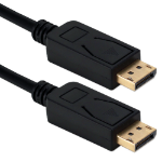 QVS DP16-03 DisplayPort cable 35.4" (0.9 m) Black