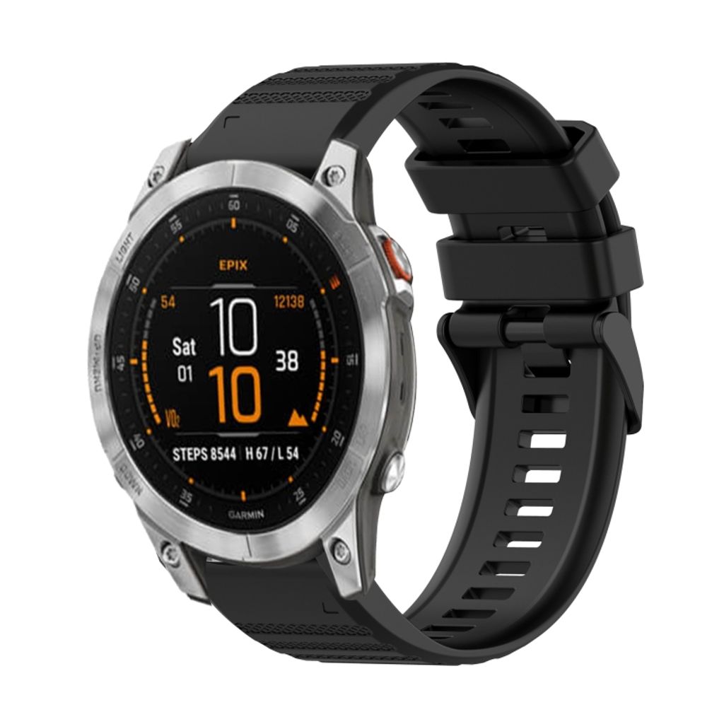 EU Product - Epix Gen 2 Silicone Watch Band - Black thumbnail