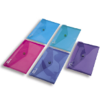 Snopake 11355 folder Polypropylene (PP) Blue, Green, Pink, Purple, Turquoise