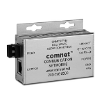 ComNet CNMCSFP/M network media converter 1000 Mbit/s Multi-mode Silver
