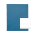 Rhino 8 x 6.5 Exercise Book 48 Page Light Blue F8M (Pack of 100)