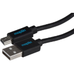 Maplin MAPCUS05 USB cable 3 m USB 2.0 USB A Mini-USB B Black