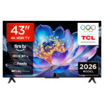 TCL 43V6D-UK TV 109.2 cm (43") 4K Ultra HD Smart TV Wi-Fi Black 260 cd/m²