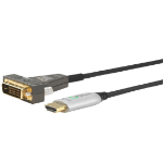 Microconnect HDM1924140OP video cable adapter 40 m DVI-D HDMI Type A (Standard) Black