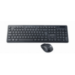 Gembird KBS-WCH-03-DE keyboard Mouse included Universal RF Wireless QWERTZ German Black
