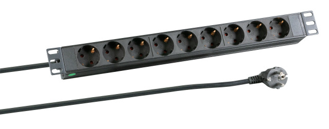 Image of EFB Elektronik EK622DE.1 power extension 2 m 9 AC outlet(s) Indoor...