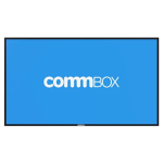 COMMBOX (CBDI0186) 86" INTELLIGENT 4K UHD DISPLAY,24/7 HDMI, AND 11, WALL BRACKET,5YR