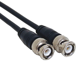 Cables Direct BNC - BNC, 10m coaxial cable Black