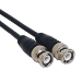 Cables Direct BNC 5 m coaxial cable RG-58/U Black