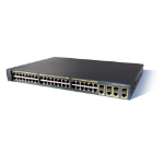 Cisco Catalyst C2960G-48TCL, Refurbished Managed Gigabit Ethernet (10/100/1000) 1U Black