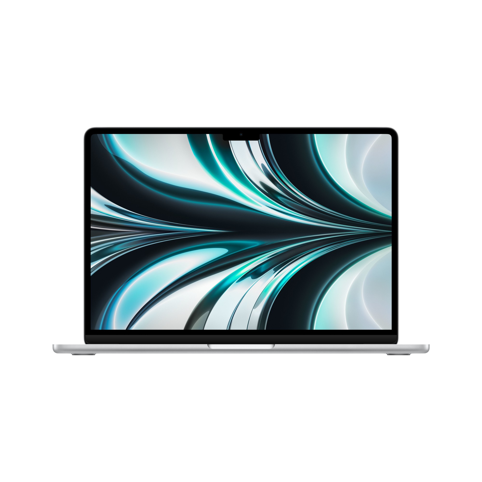 MacBook Air M2, 13", Silver, Apple M2 chip with 8-Core CPU, 10-Core GPU, 16-Core Neural Engine, 8GB unified memory, 512GB SSD storage, Backlit Magic Keyboard - British, 35W Dual USB-C Port Power Adapter UK Power Supply