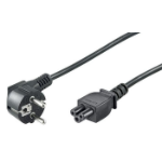 Microconnect PE010830 power cable Black 3 m CEE7/7 C5 coupler