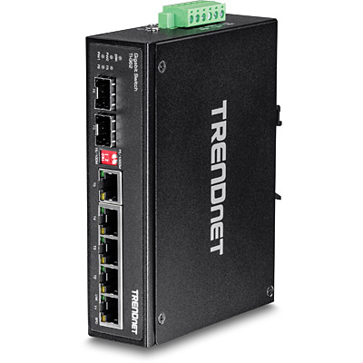 Image of Trendnet TI-G62 network switch Unmanaged L2 Gigabit Ethernet...