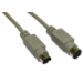 Cables Direct EX-105 PS/2 cable 5 m 6-p Mini-DIN Grey