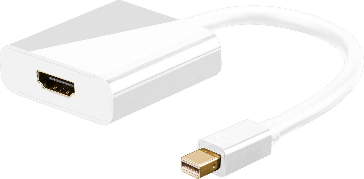 Image of Microconnect MDPHDMI video cable adapter 0.15 m Mini DisplayPort HDMI
