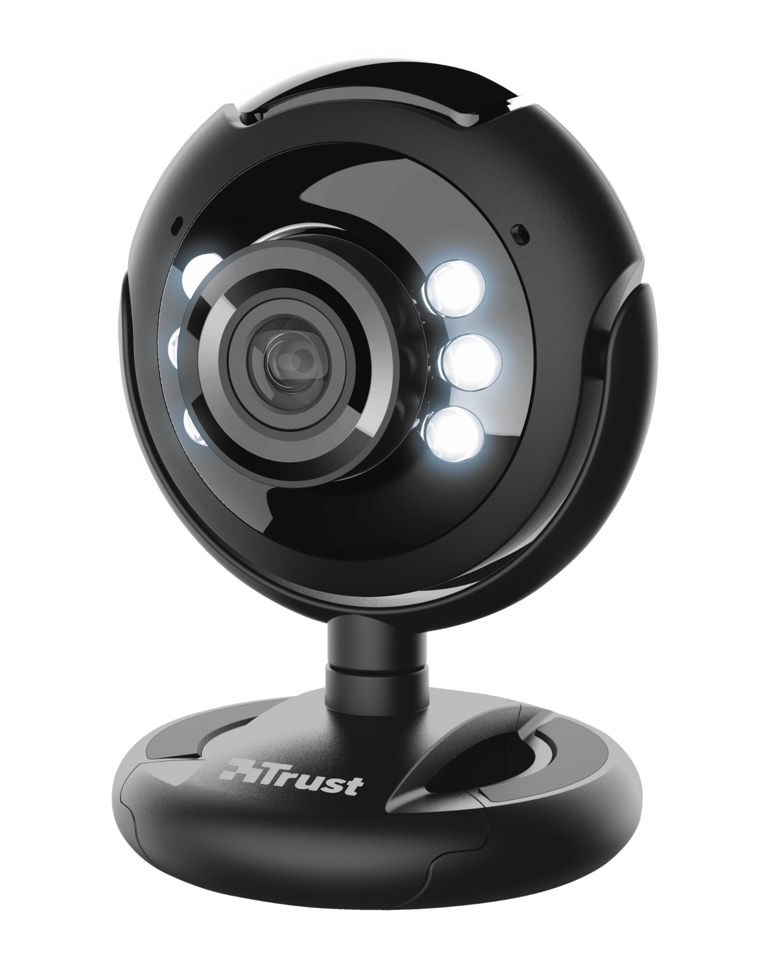 Trust+SpotLight+Pro+webcam+1.3+MP+640+x+480+pixels+USB+2.0+Black