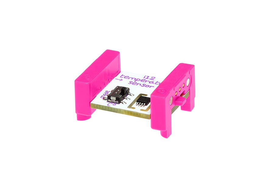 littleBits temperature sensor Lila, Vit