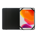 eSTUFF ES68500001-BULK tablet case 25.6 cm (10.1") Folio Black