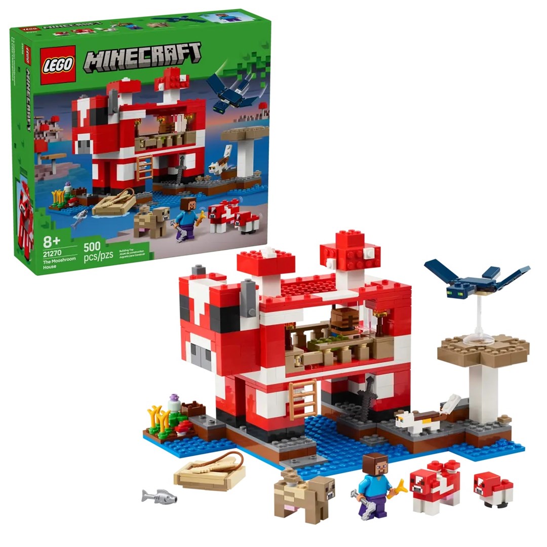 LEGO Minecraft 21270 Dom grzybowej kro