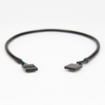 Rocstor Y10C211-B1 SATA cable 18" (0.457 m) Black