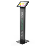 Compulocks iPad 10th-11th (A16) Gen, Apex Enclosure Brandable Floor Stand - Black