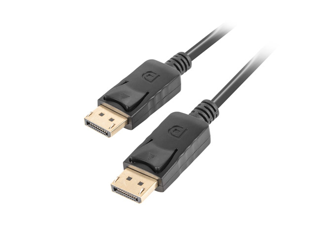 Image of Lanberg CA-DPDP-10CC-0018-BK DisplayPort cable 1.8 m Black