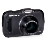 Praktica Luxmedia WP240 20MP 4x Zoom Waterproof Compact Camera - Graphite