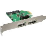 InLine SATA 6Gb/s Controller Card 2+2 Channel PCIe without RAID