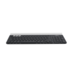 Logitech 920-008025 mobile device keyboard English Bluetooth Dark Gray