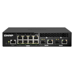 QNAP QSW-M2108R-2C network switch Managed L2 2.5G Ethernet (100/1000/2500) Power over Ethernet (PoE) Black  Chert Nigeria