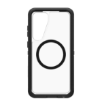 OtterBox Defender XT Series with Magnets for Galaxy S25+, Dark Side (Clear / Black)