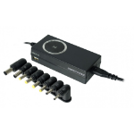 Perfect Choice PC-240747 adaptador e inversor de corriente Interior 65 W Negro