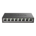 D-Link DGS-108 network switch Unmanaged L2 Gigabit Ethernet (10/100/1000) Desktop Black