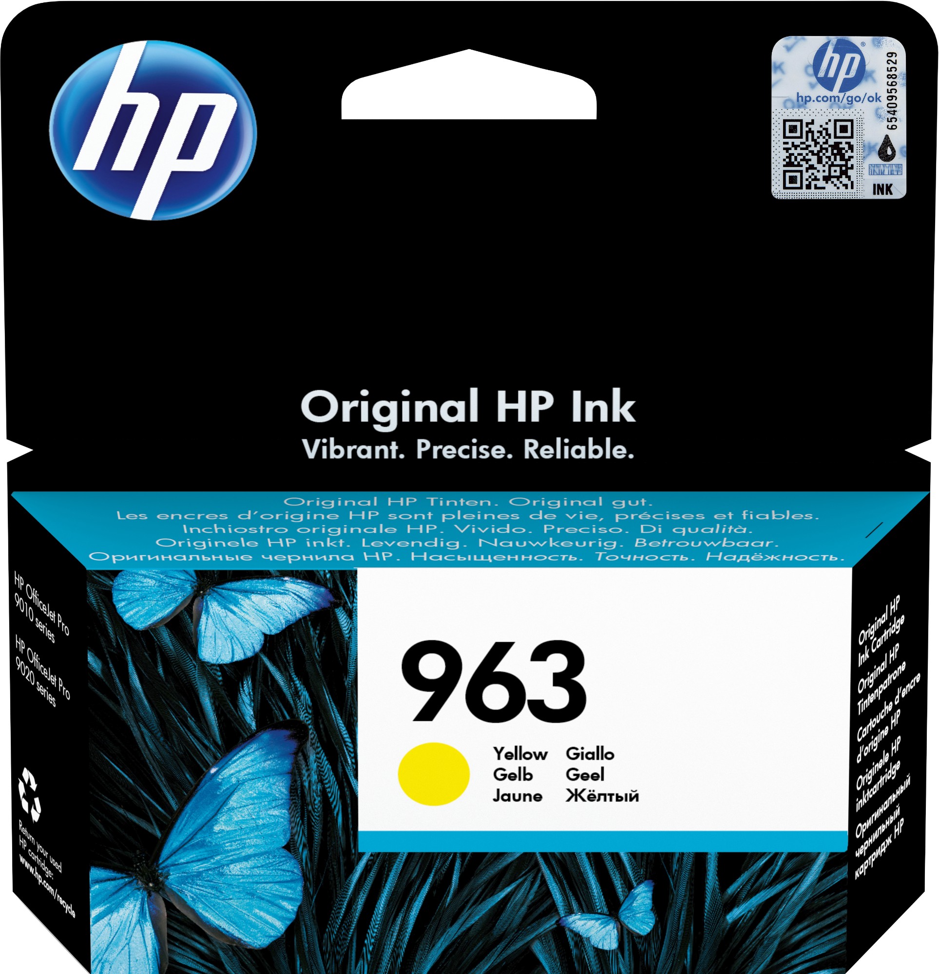 HP 963 Yellow Ink Cartridge