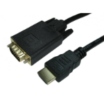 FDL 2M HDMI TO VGA  ADAPTOR CABLE - M-M