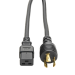 Tripp Lite P045-010 power cable Black 120.1" (3.05 m) C19 coupler NEMA L5-20P