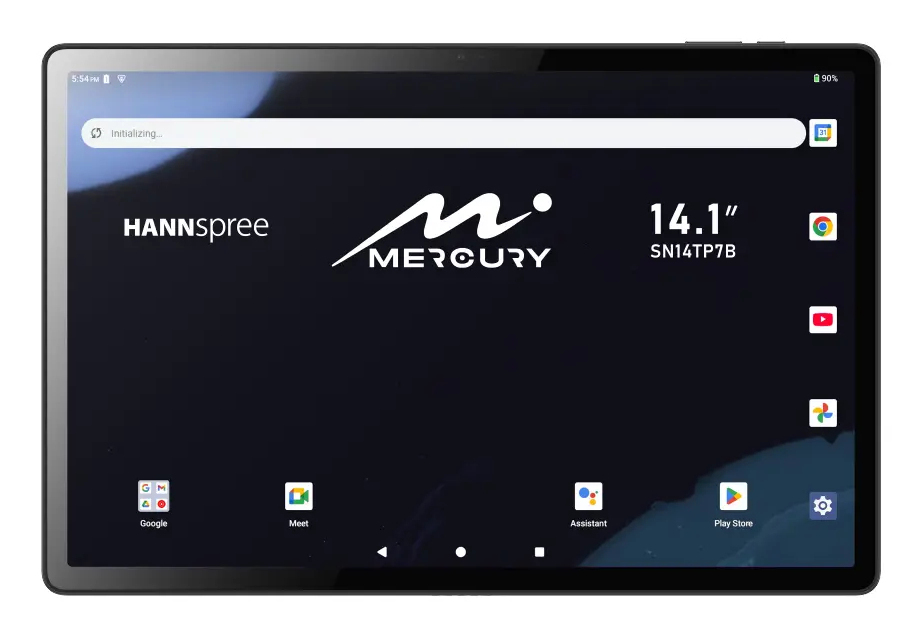 Hannspree Mercury Mediatek LTE 128 GB 35.8 cm (14.1") 6 GB Wi-Fi 5 (802.11ac) Android 15 Black