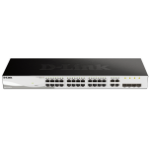 D-Link DGS-1210-24 network switch Managed L2 Gigabit Ethernet (10/100/1000) 1U Black