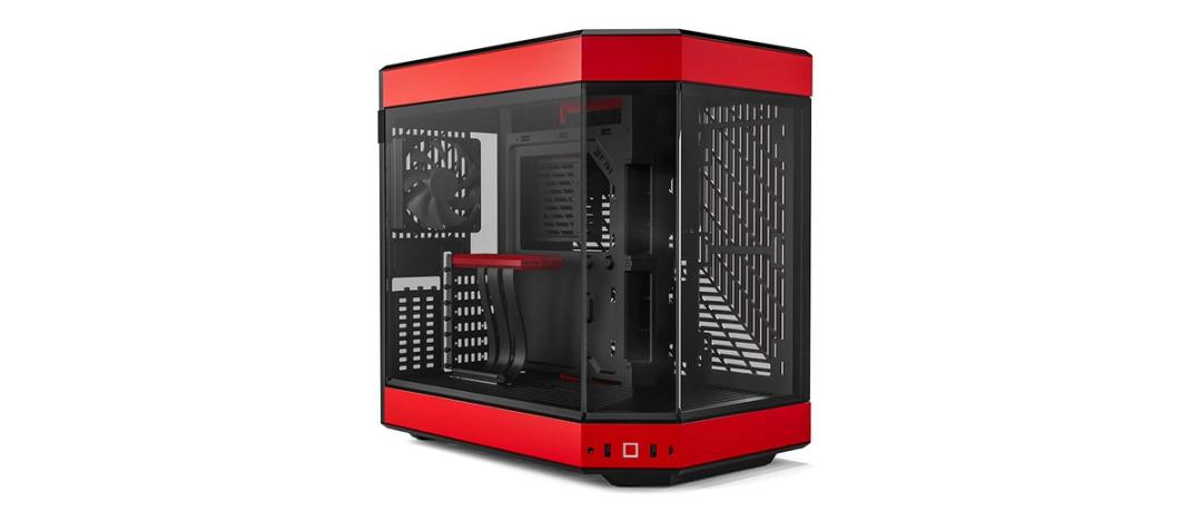 Image of HYTE Y60 Midi Tower Black, Red