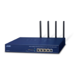 PLANET Wi-Fi 6 AX2400 2.4GHz/5GHz draadloze router Gigabit Ethernet Blauw
