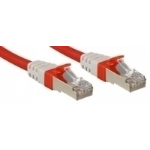 Lindy Cat.6 (A) SSTP / S/FTP PIMF Premium 20.0m networking cable Red 20 m