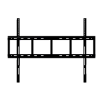 Yealink MB-WallMount-860 2.18 m (86") Black