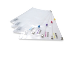 Rapesco Zippi Bag (Plastic Zip) report cover White