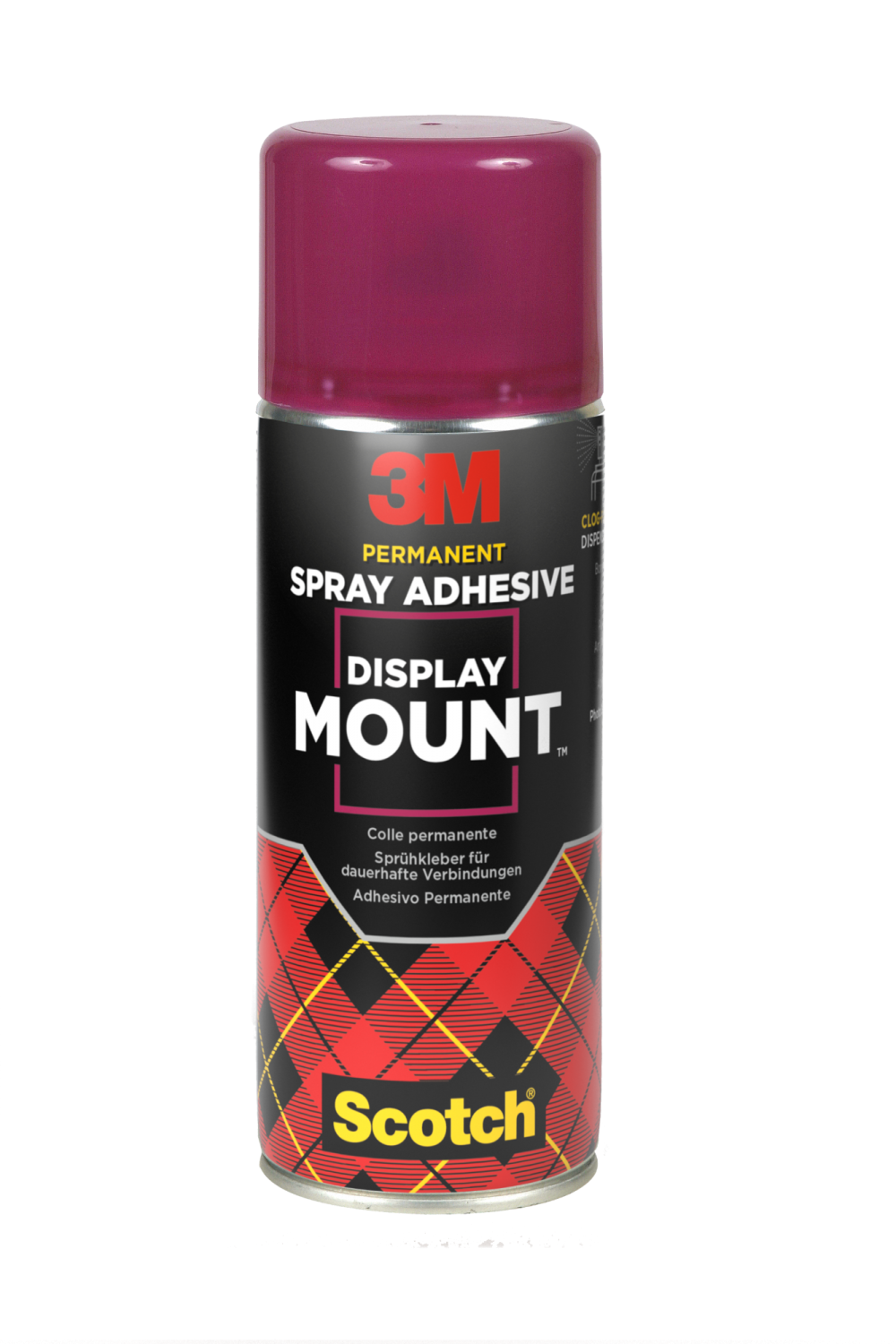 Display Mount Permanent Adhesive Spray CFC Free 400ml