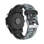 Garmin Instinct 2X Solar Camouflage Watch Band - Black / Gray