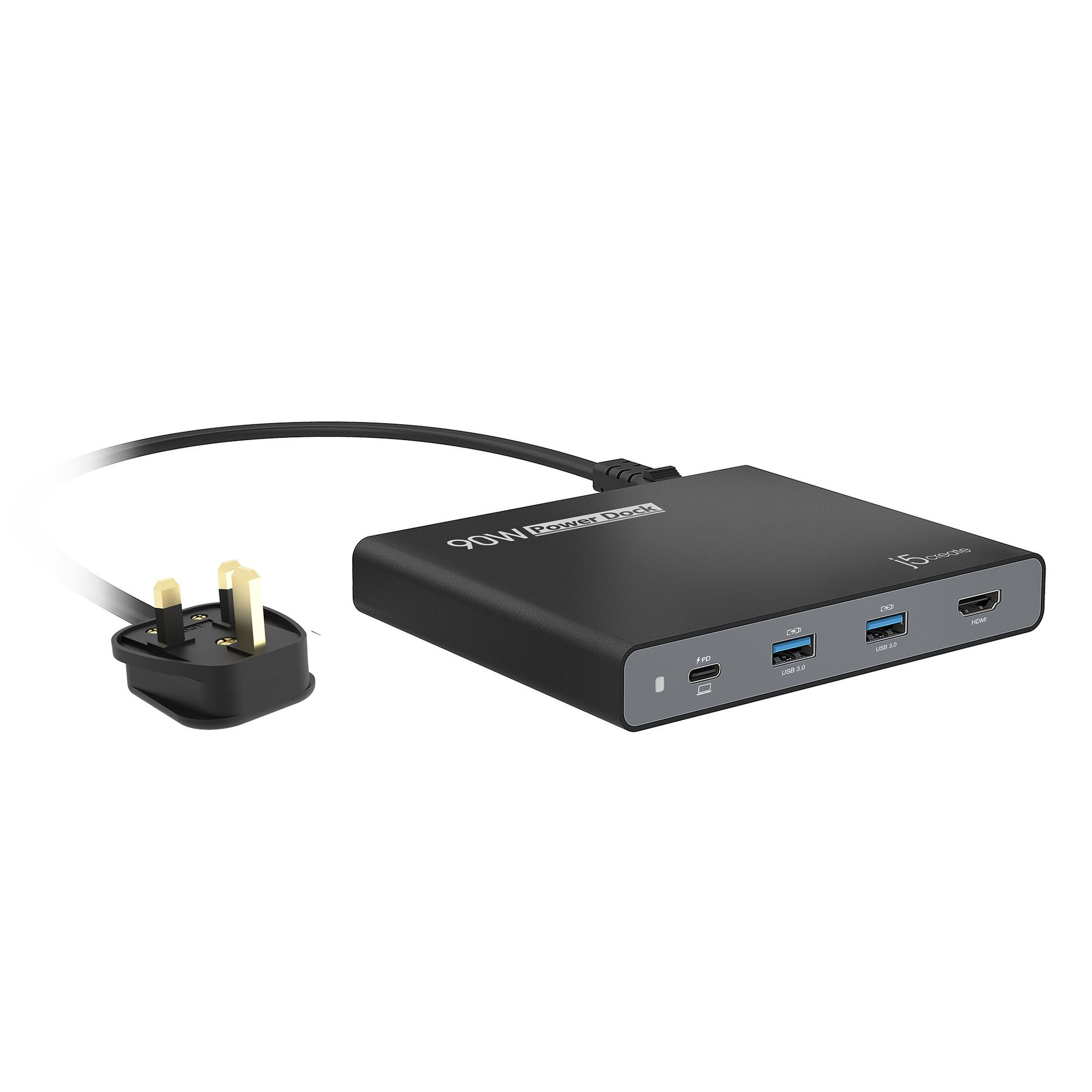Photos - Card Reader / USB Hub j5create JCDP392-FN interface hub USB 3.2 Gen 1  Type-C 500 (3.1 Gen 1)