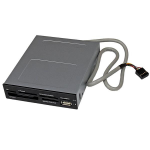 StarTech.com USB 2.0 Internal Multi-Card Reader / Writer - SD microSD CF 35FCREADBK3