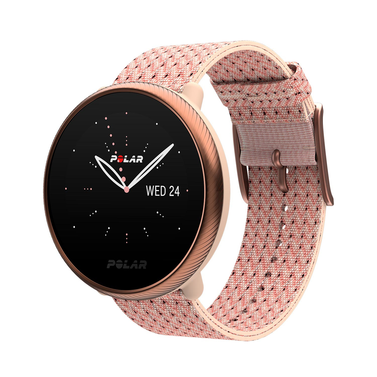 Image of Polar IGNITE 2 3.05 cm (1.2") TFT 47 mm Rose GPS (satellite)