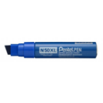 Pentel N50XL permanent marker Blue Chisel tip 6 pc(s)