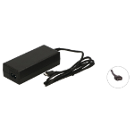 2-Power 2P-0A001-00896300 power adapter/inverter 65 W Black